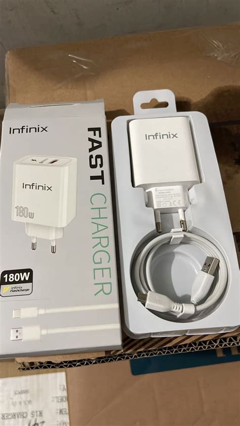 Charger Infinix 180w Fast Charging Qeong