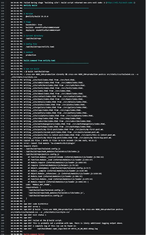 Build Failing With Error Cannot Find Module Tw Elements Dist Plugin