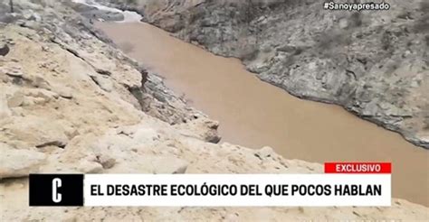 Huancavelica Miles De Litros De Relave Minero Contaminan El Río Mantaro Observatorio De