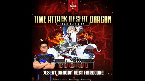 LIVE DRAGON NEST THRONE CBT DAY 3 TEMPA KE 15 YouTube