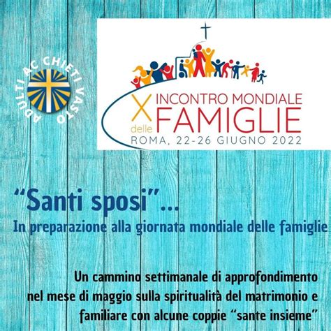 Santi Sposi In Preparazione Alla Giornata Mondiale Delle Famiglie