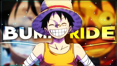 Bumpy Ride Luffy EDIT AMV Alight Motion Onepiece Bumpyride Edit