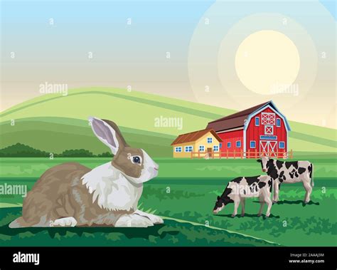 Group cows cartoon hi-res stock photography and images - Alamy