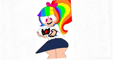 Rainbow kitty 101 loves her school outfit by summerleighw on DeviantArt