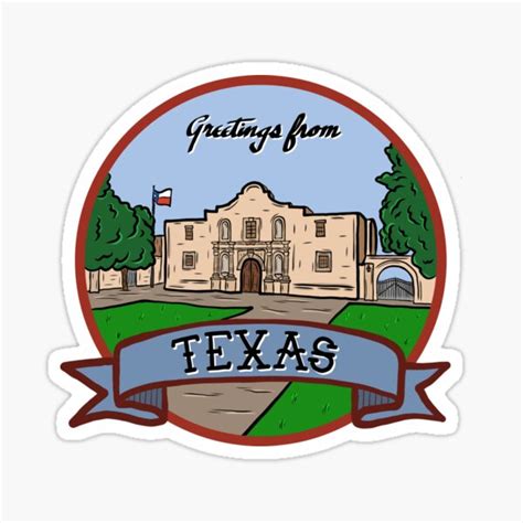 "Texas Badge" Sticker by HawkstoneDesign | Redbubble