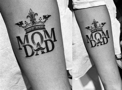 Mom Dad Tattoo Tattoo For Mom Dad Mom Dad Tattoo Design Artofit