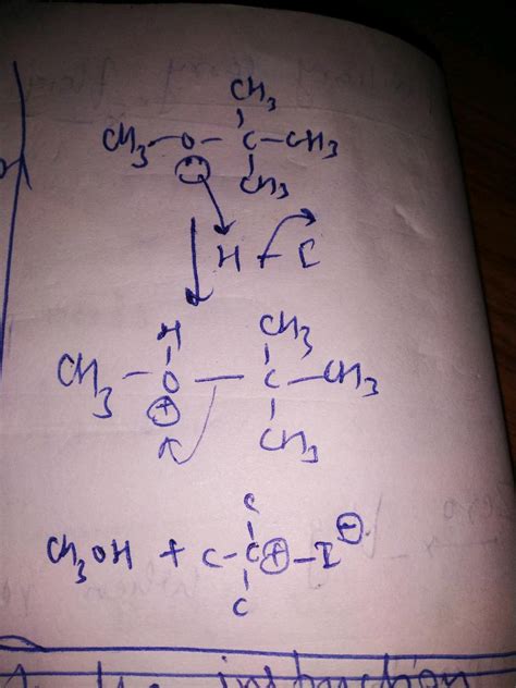 Carbon Oxygen Bond In Ethers Can Be Cleaved By Halogen Acids