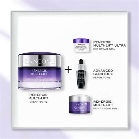 Lancôme Rénergie Multi Lift Cream Routine Set Baslerbeauty