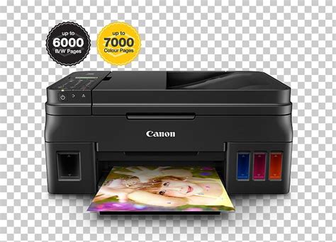 Multi-function Printer Canon Inkjet Printing Continuous Ink System PNG ...