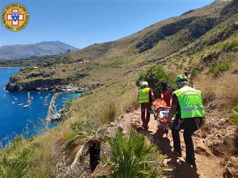 Turista Francese Ferita Dopo Un Incidente Nella Riserva Dello Zingaro