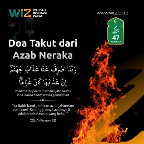 Doa Takut Dari Azab Neraka WAHDAH INSPIRASI ZAKAT