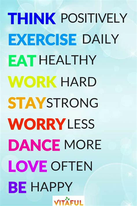 Healthy Inspirational Quotes - ShortQuotes.cc