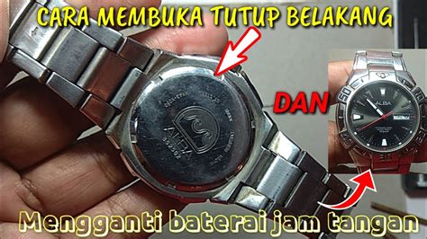 Cara Mengganti Baterai Jam Tangan Alba Youtube