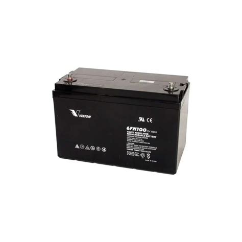 Vision 100ah 12v Agm Deep Cycle Battery Cga Trade And Supply