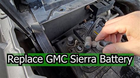 Chevy Silverado Gmc Sierra How To Truck Battery Installation 2009 Sierra Hard Crank No Start