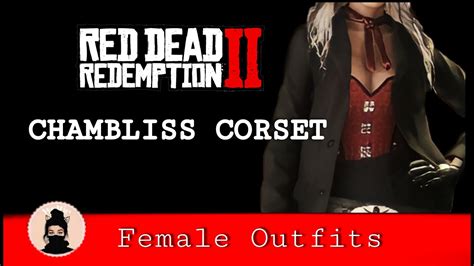 Rdr 2 Online Chambliss Corset Outfits Youtube