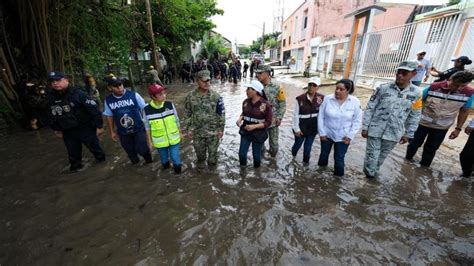 Atiende Mara Lezama A Familias De Chetumal Y Mahahual Tras Las Lluvias