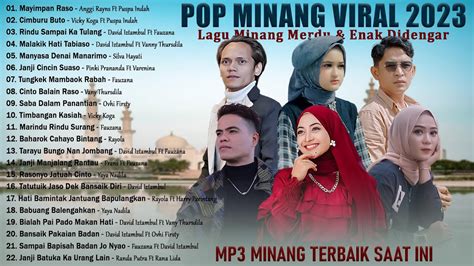 Anggi Rayns Ft Puspa Indah Manyimpan Raso Lagu Minang Terbaik