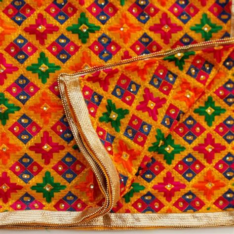 Anokherang Splashing Colors Phulkari Dupatta Ethnic Fashion In All