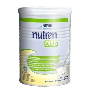 Jual SUSU NUTREN DIAB 400 G RASA VANILA INDEKS GLIKEMIK RENDAH DIABETES