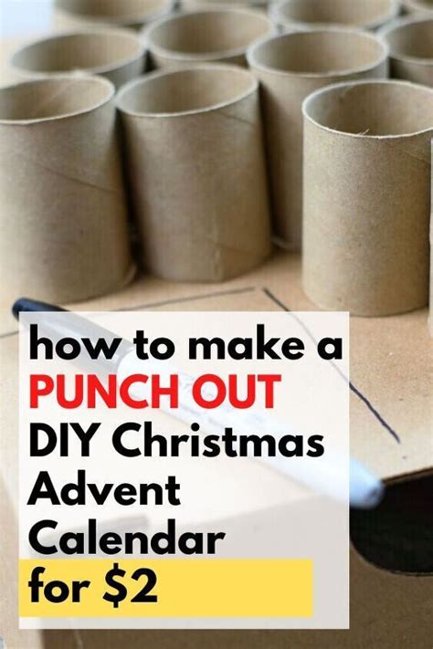 Diy Toilet Paper Roll Advent Calendar For Kids Artofit