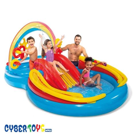 Piscine Avec Toboggan Cyber Toys World