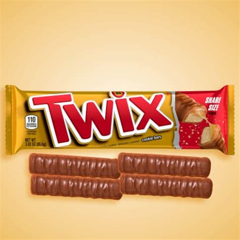 Twix Caramel Chocolate Cookie Share Size Candy Bar, 3.02 oz - Fry’s Food Stores