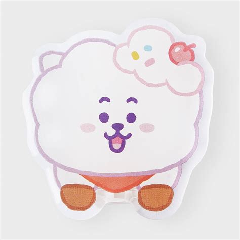 BT21 RJ On The Cloud Acrylic Clip Magnet LINE FRIENDS US Clip Art