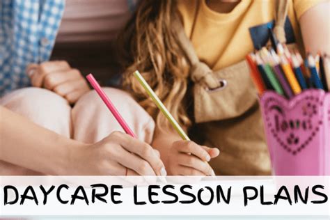 The Top Daycare Lesson Plans You Have To Try - Blessed With Four