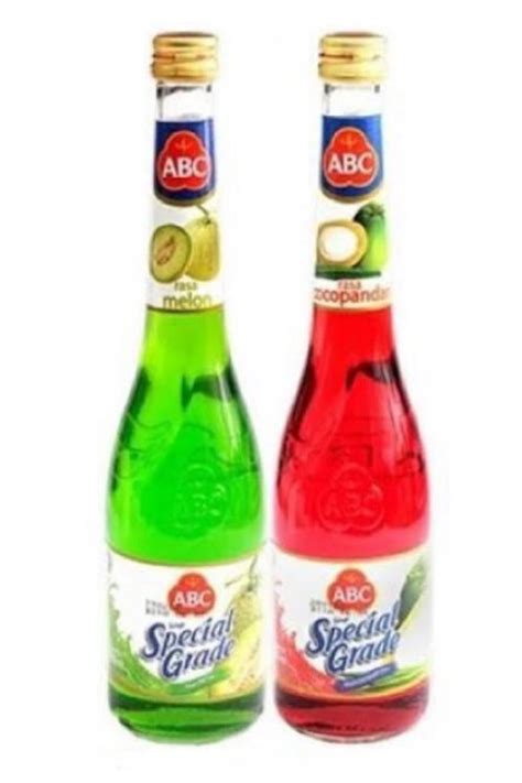 Abc Syrup Special Grade 12x550ml Meloncoco Pandan Goldensun