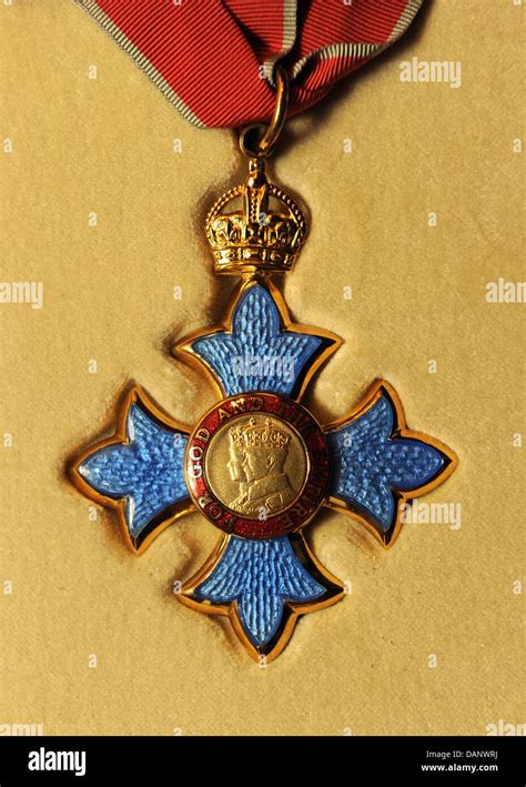 Commander Of The Order Of The British Empire Banque De Photographies Et