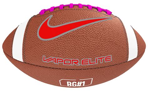 Customized Nike Footballs Big Game Usa