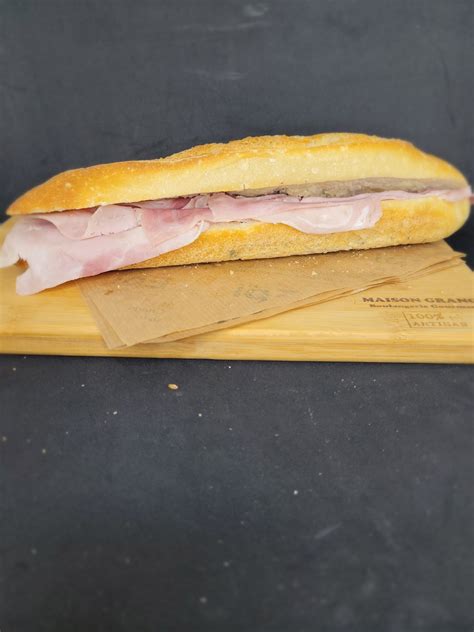 Sandwich Jambon Beurre Maison Grange