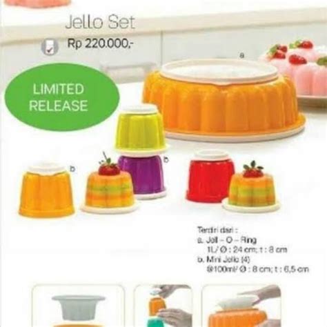 Jual Tupperware Jell O Setjello Shopee Indonesia