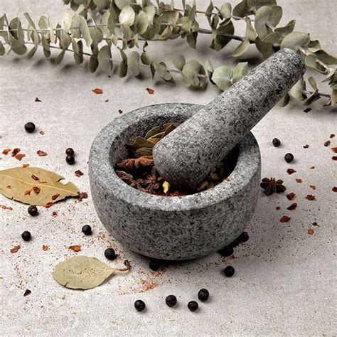 Humble Mash Granite 12cm Pestle Mortar Kloppers