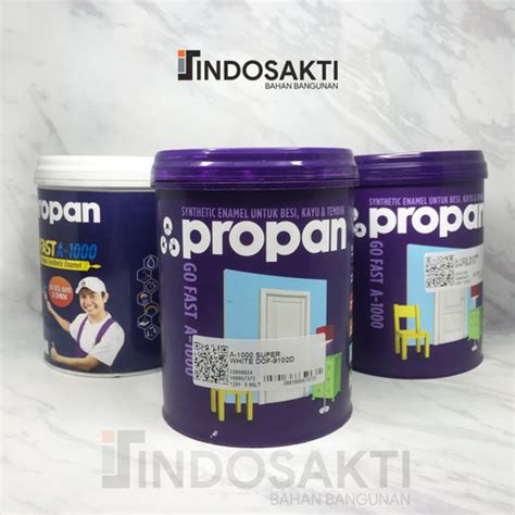 Jual Cat Tembok Besi Kayu Fiber Waterbased Propan Go Fast A1000 Tinting Super White Dof Kab