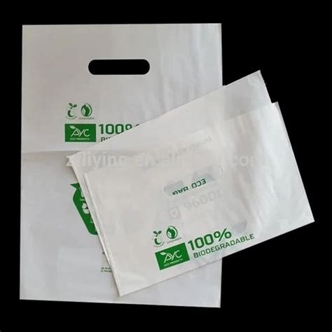 White Available In Plainprinted Compostable Packaging Bag At ₹ 180kg