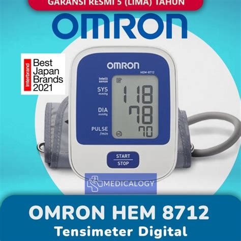 Jual Tensimeter Digital Omron Hem Alat Ukur Tensi Tekanan Darah