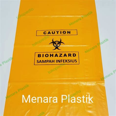 Promo Kantong Plastik Sampah Kuning Medis Tebal Uk X Isi