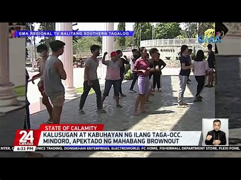 Kalusugan At Kabuhayan Ng Ilang Taga Occ Mindoro Apektado Ng Mahabang