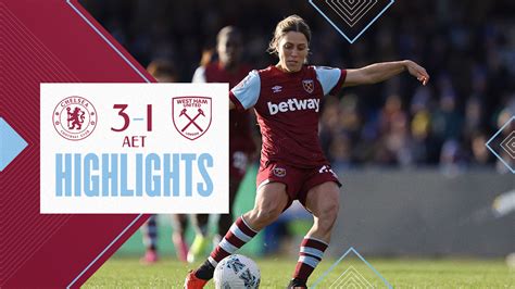 Highlights: Chelsea 3-1 Women's team (AET) | West Ham United F.C.