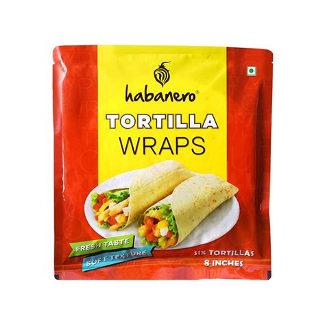 Habanero Flour Tortilla Wraps Price Buy Online At ₹158 In India