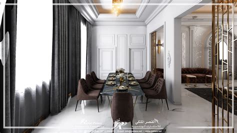 Villa classic interior design on Behance