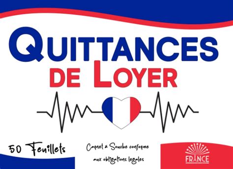 Buy Quittances De Loyer Carnet Souche Conforme Aux Obligations