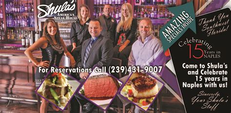 Shula's American Steakhouse | Valpak of Southwest Florida