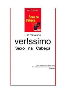 Sexo na Cabeça by Veríssimo Luis Fernando Z Library