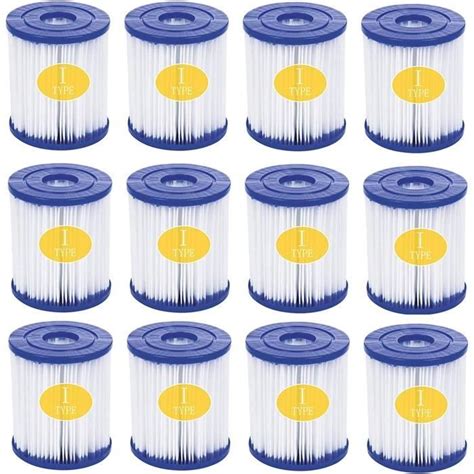 Lot De Cartouches Filtrantes Pour Piscine Trahoo Taille I Filtre