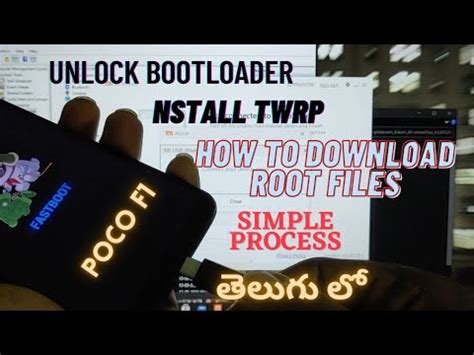 Poco F How To Unlock Bootloader And Install Twrp Simple Way Youtube