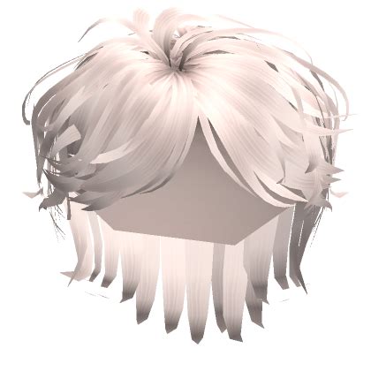 Wolf Cut Anime Messy Hair Platinum Blonde Roblox Item Rolimon S