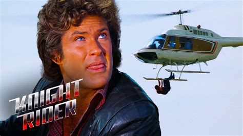 Classic Helicopter Action Stunt Scene Knight Rider Youtube